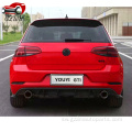 Golf 7.5 GTI nyuma bumper diffuser